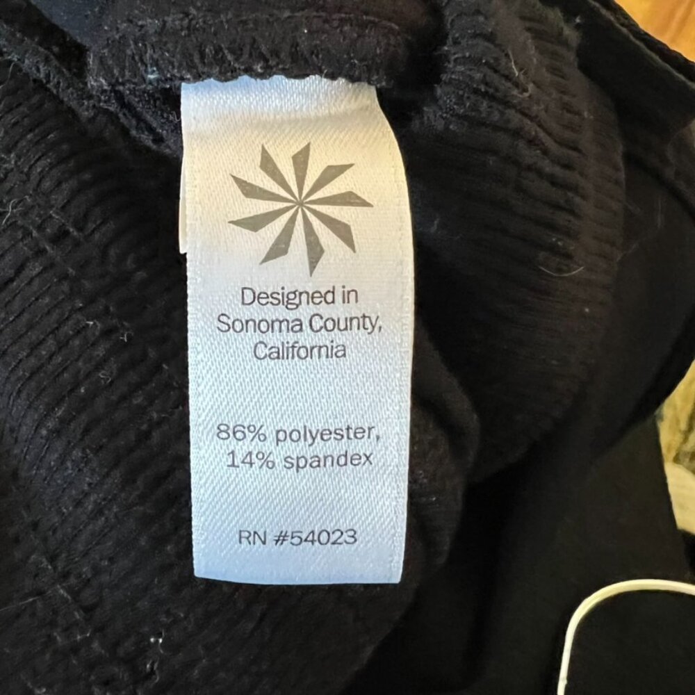 Athleta Black Joggers Women’s M Athleisure Travel Lounge Gorpcore Pants Pockets - Picture 7 of 14